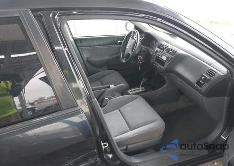 2003 Honda Civic Lx из США, поврежденный, VIN 2HGES16513H527457